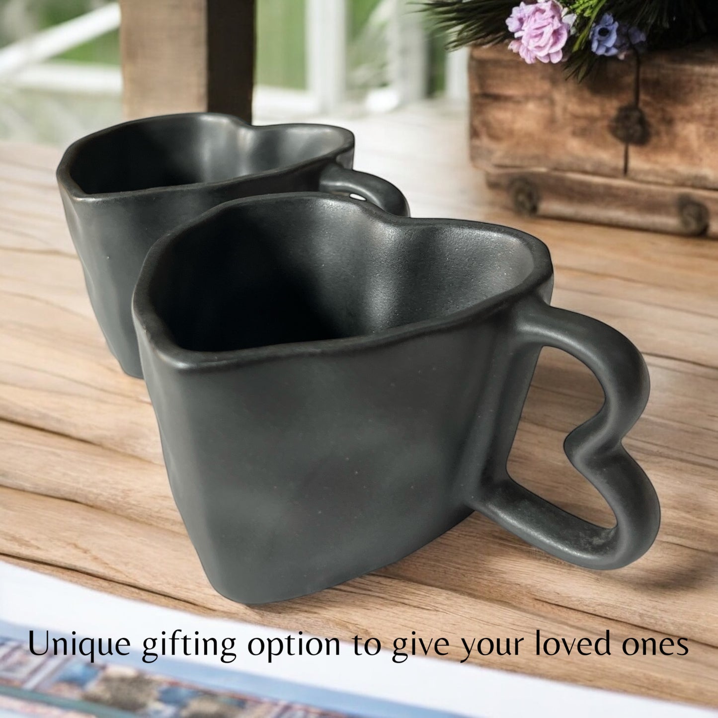 Black Hearts Coffee Mugs