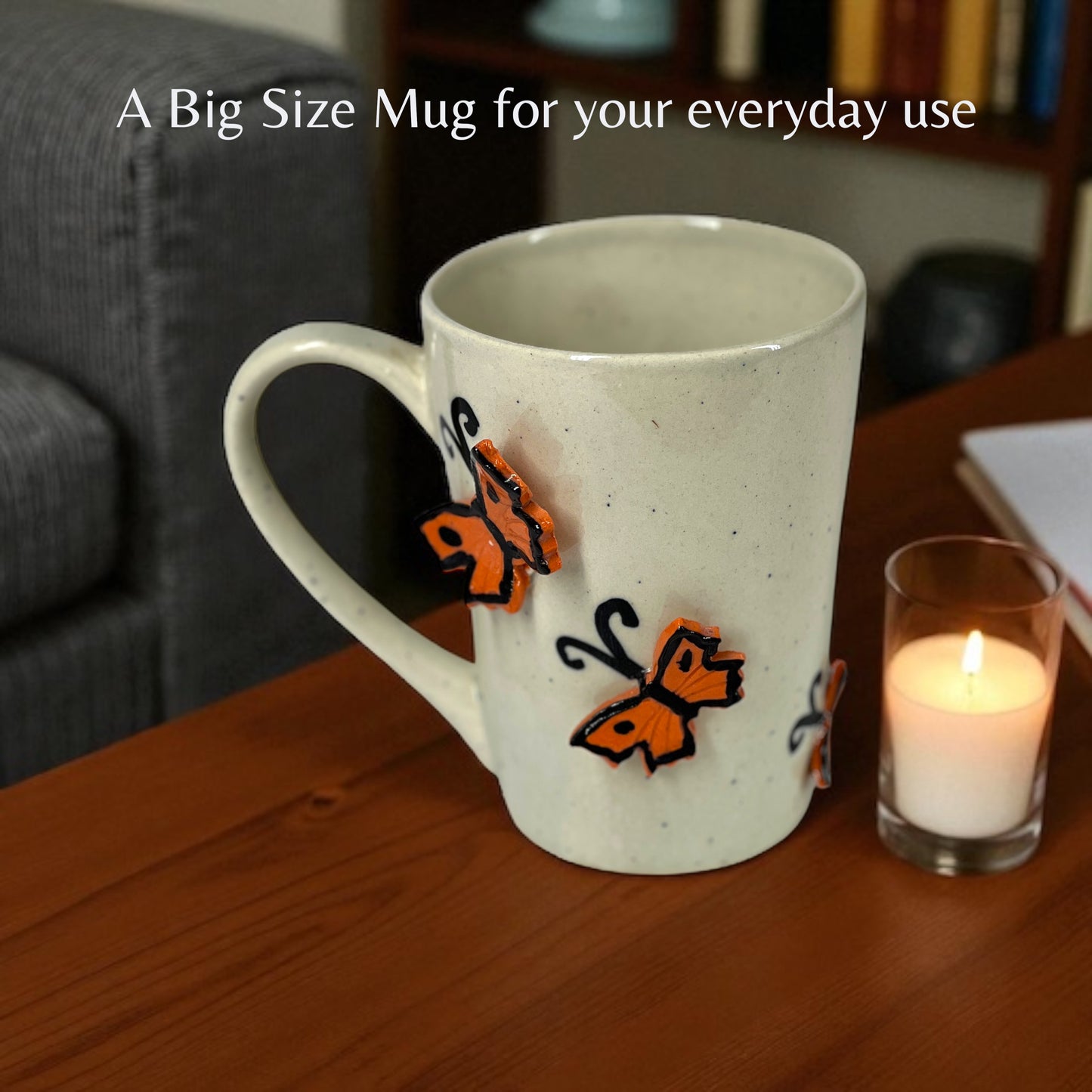 Biggy Butterfly Mug