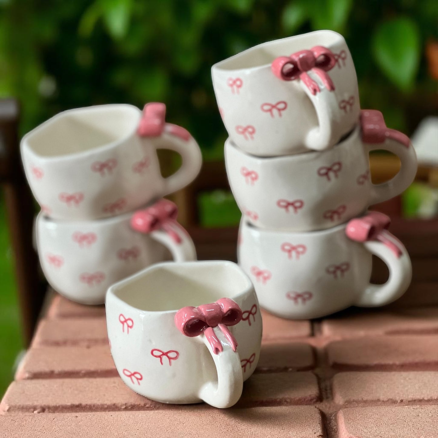 Bow Down Mugs Set of 6