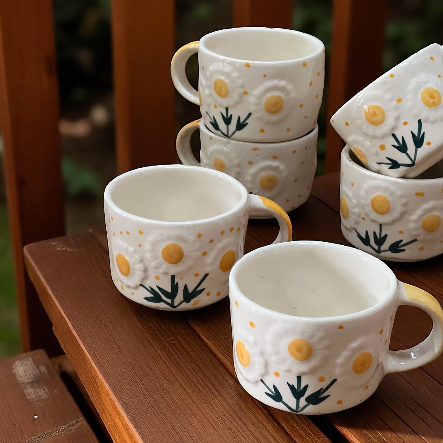 Sunny Mugs Set of 6