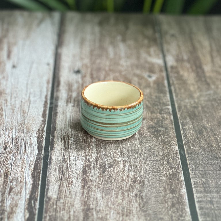 Green Brown Chutney Katoris / Bowls