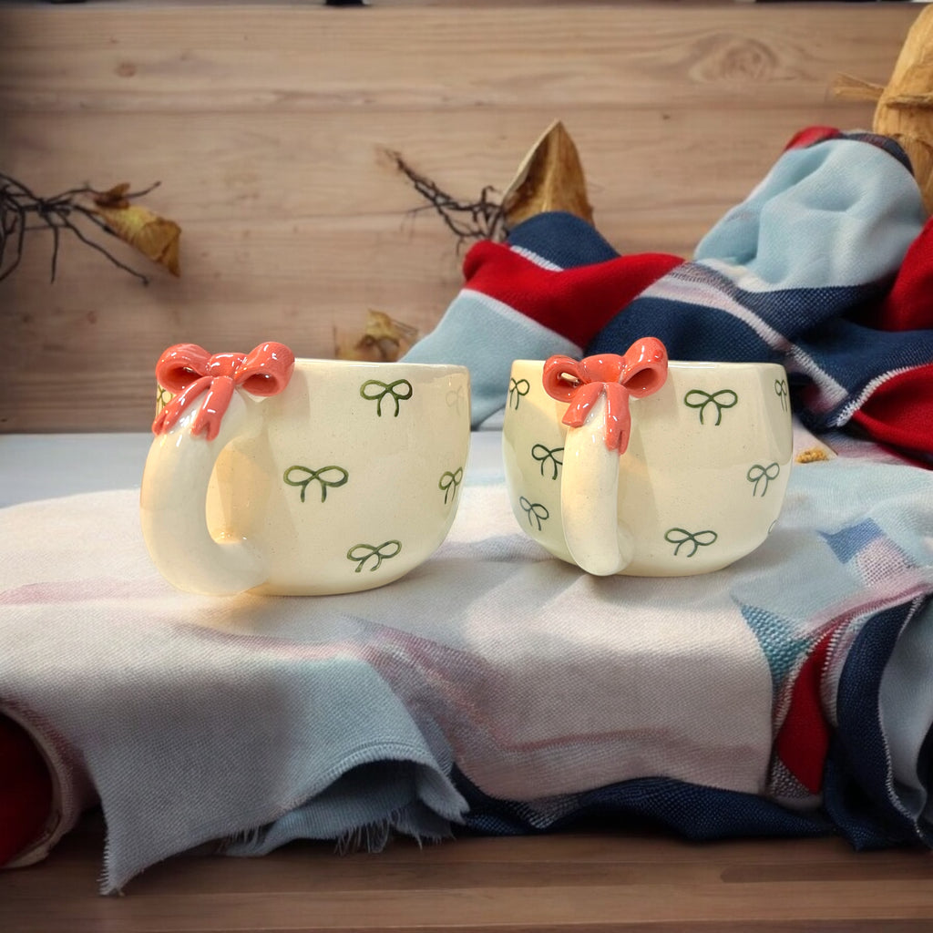 Single Bow Down Mug