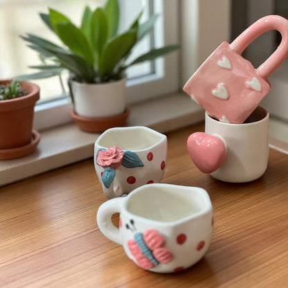 Shades of Pink Mugs ( Get 8 for price of 7)