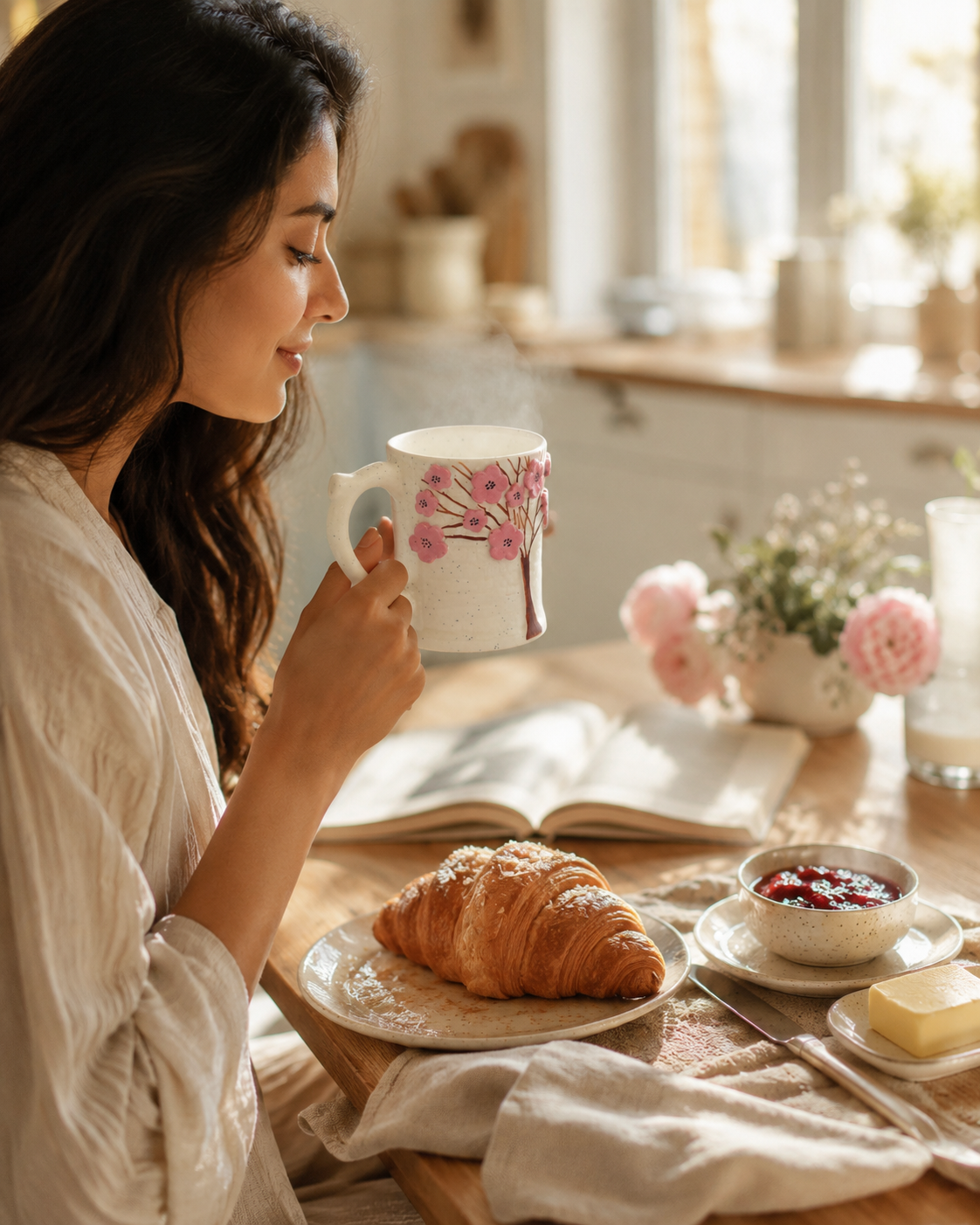 White Tree Mug