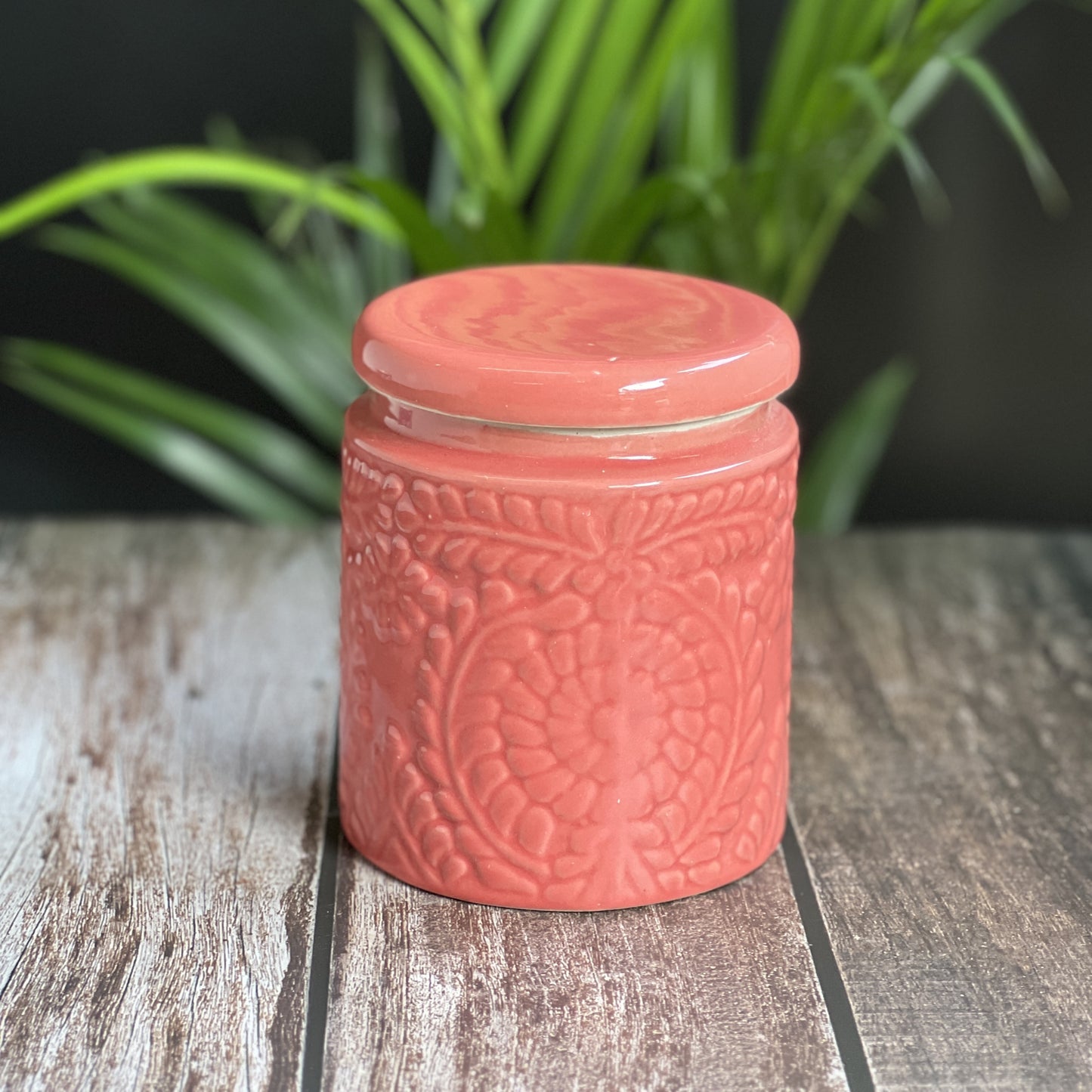 Two Pink Jars