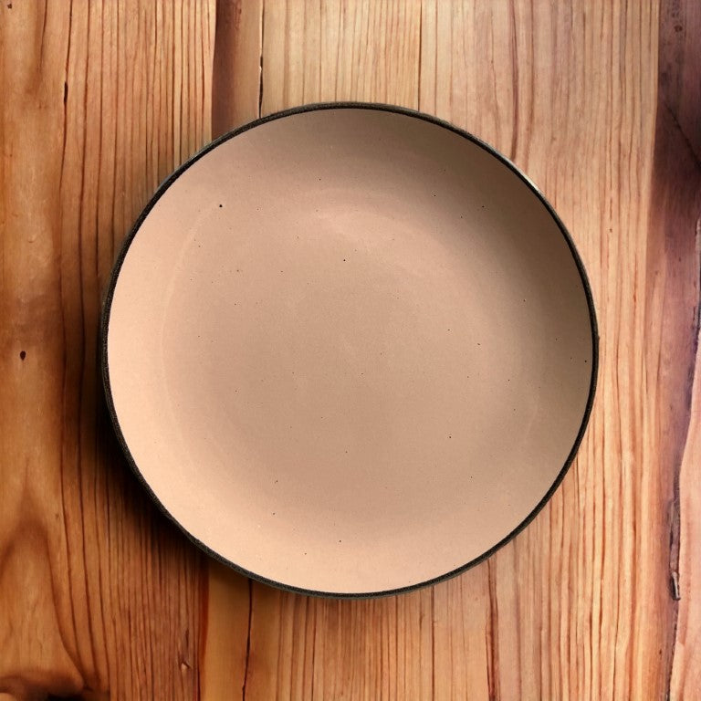 Coffee Brown Dinner Plates Set of 6