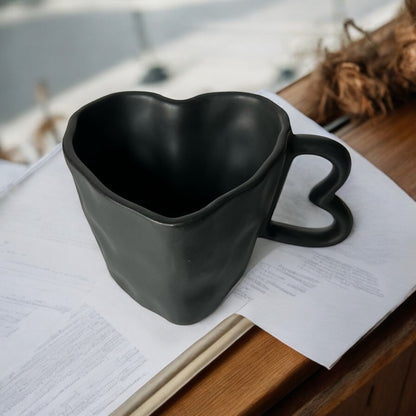 Black Hearts Coffee Mugs