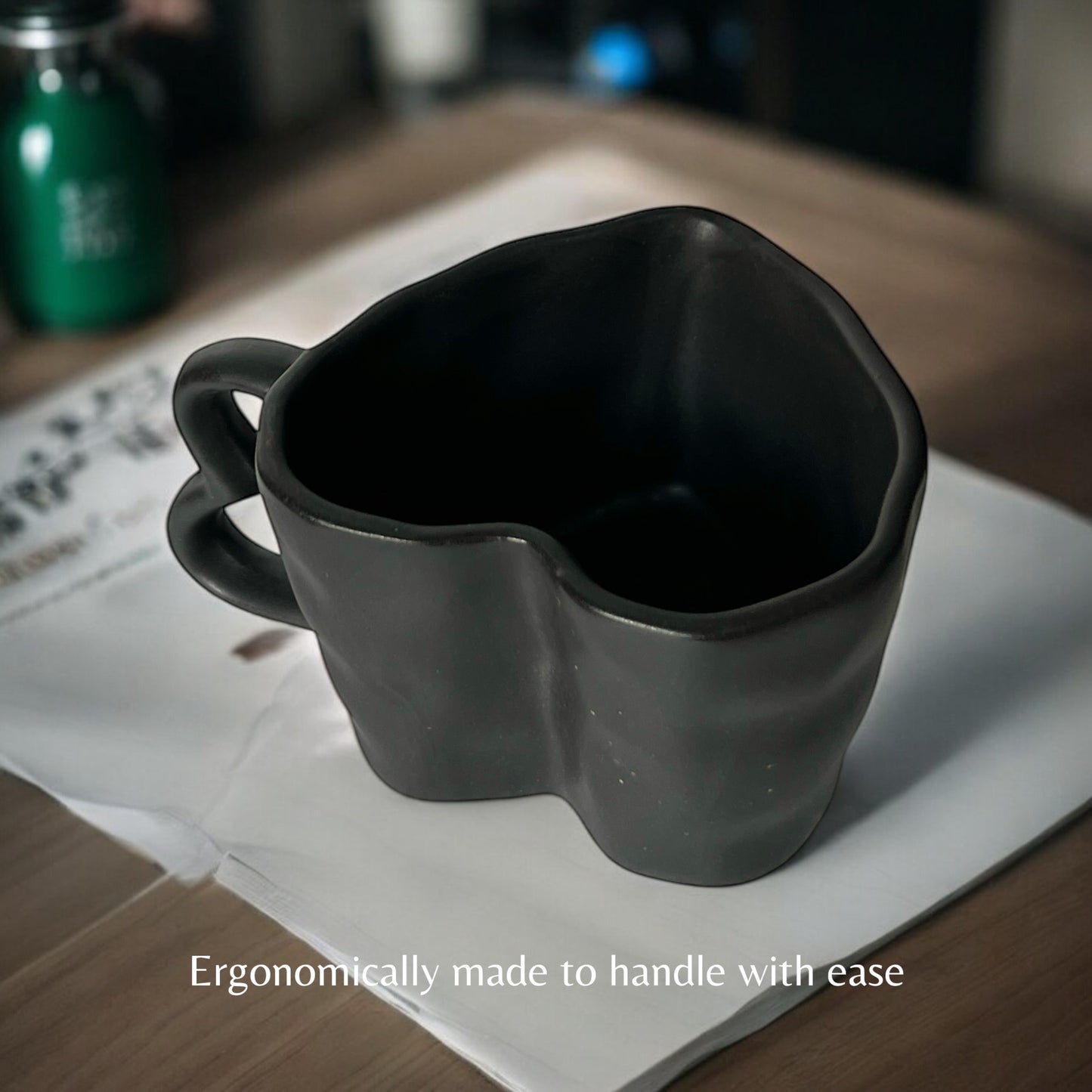 Black Hearts Coffee Mugs