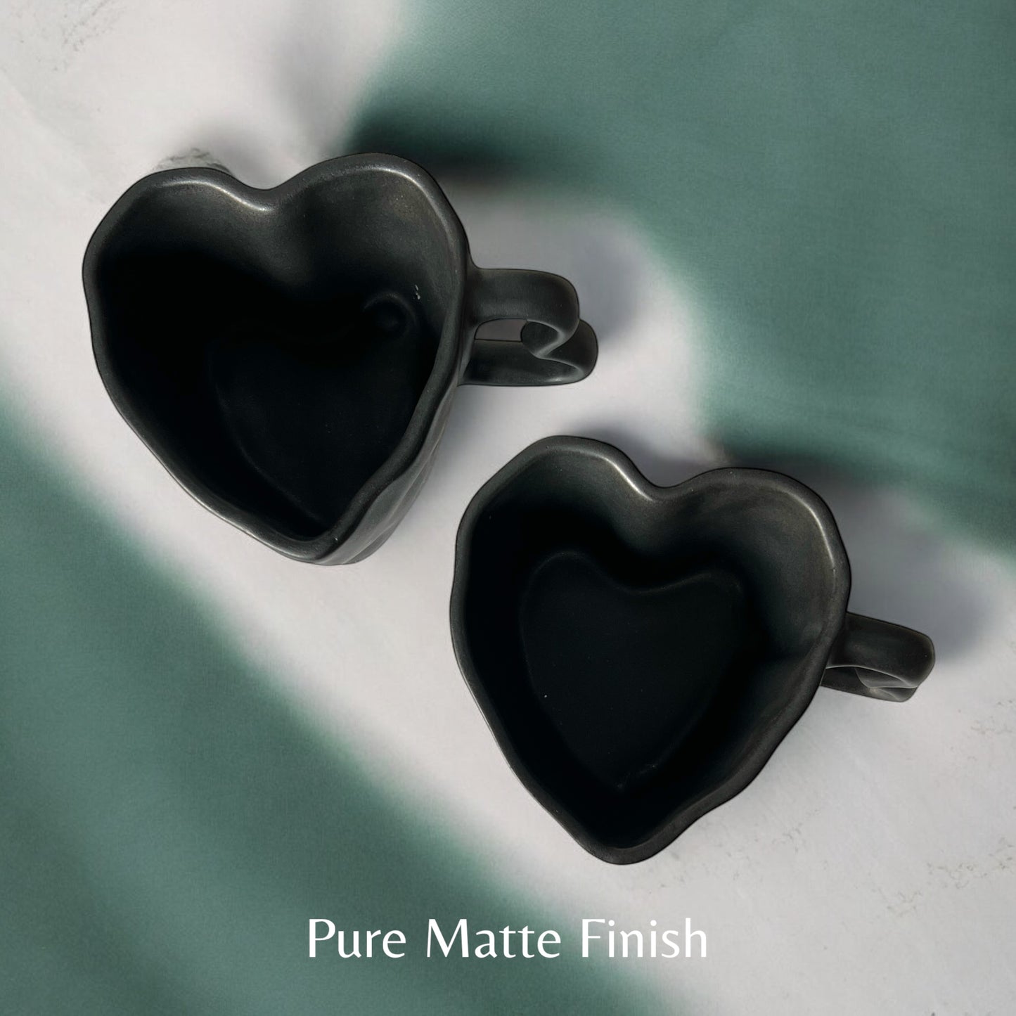 Black Hearts Coffee Mugs