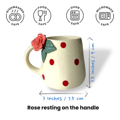The Oval Rose Mugs