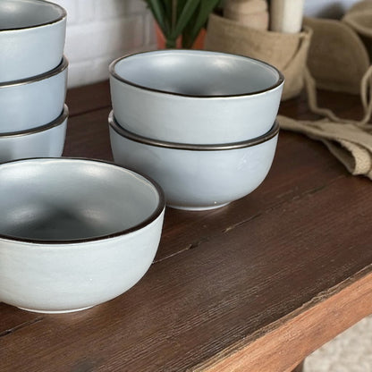 Great Grey Bowls Set of 6