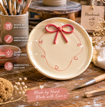 Paris Je T’aime Bow Plate