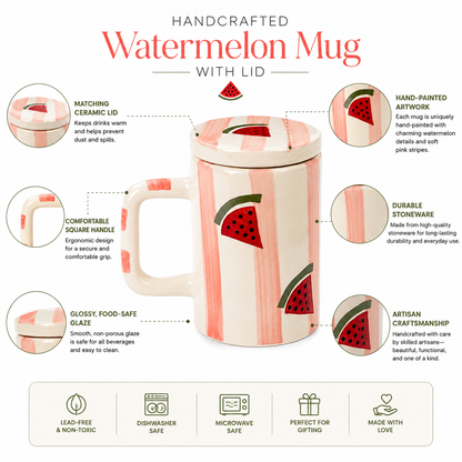 Melon Mood Mug With Lid