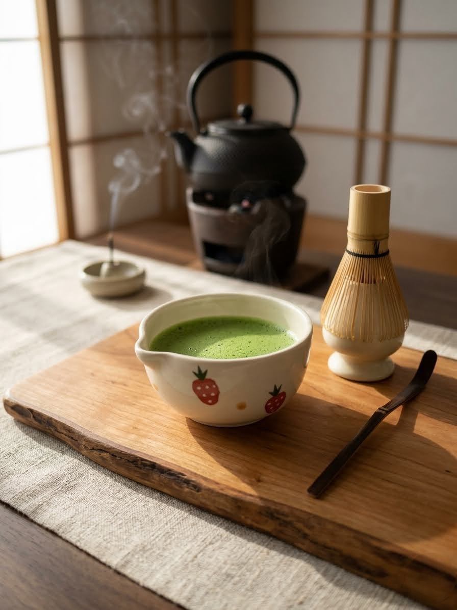 Berry Matcha Bowl Set