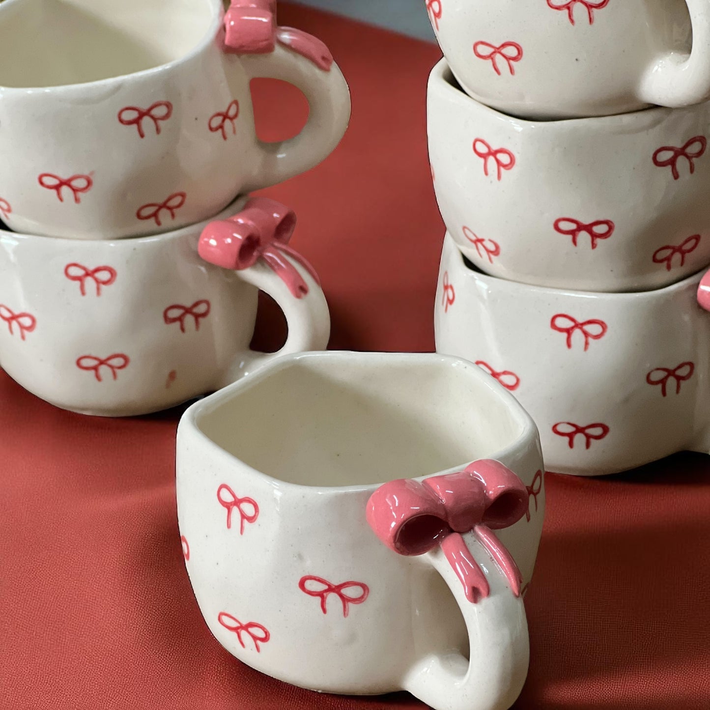 Bow Down Mugs Set of 6