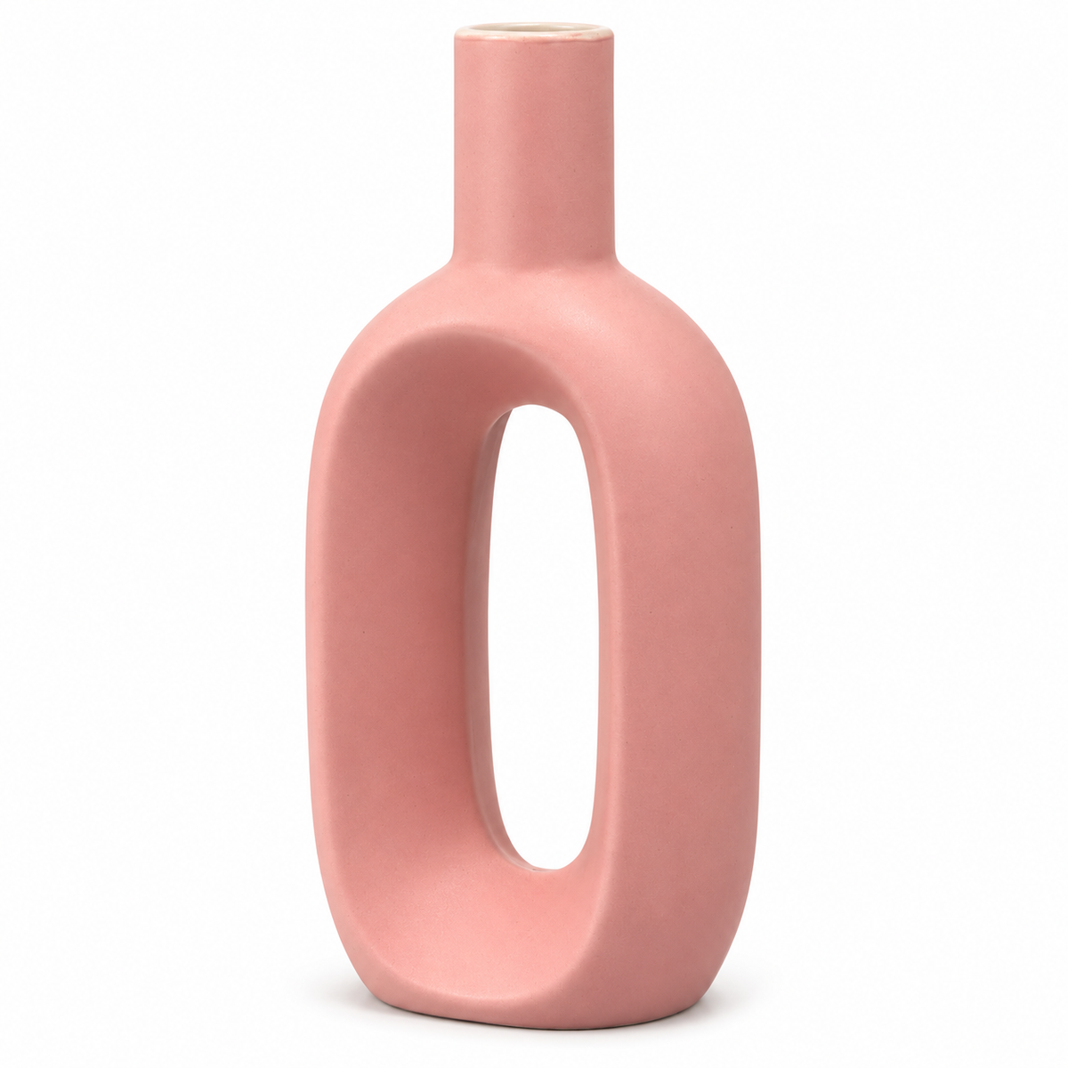 Hollow Pink Vase