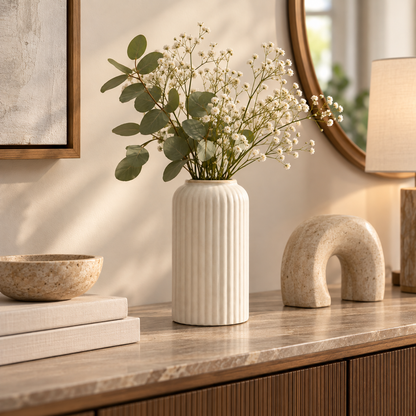 White Vase