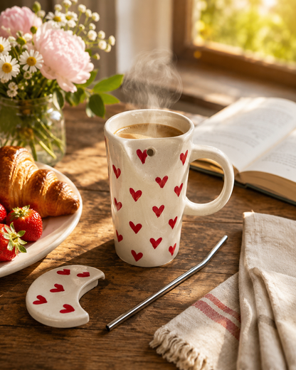 Love Brew Tumbler with Lid & Straw