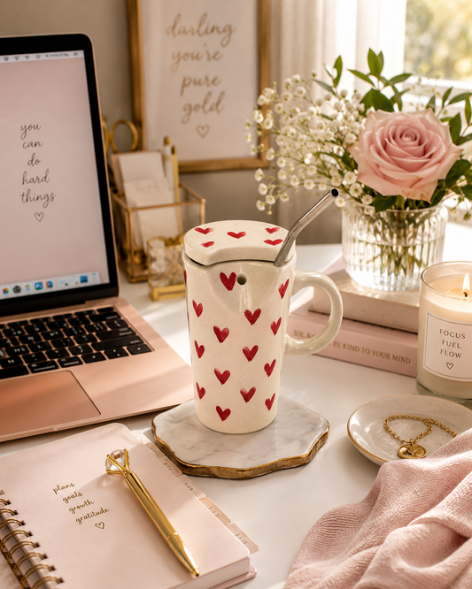 Love Brew Tumbler with Lid & Straw