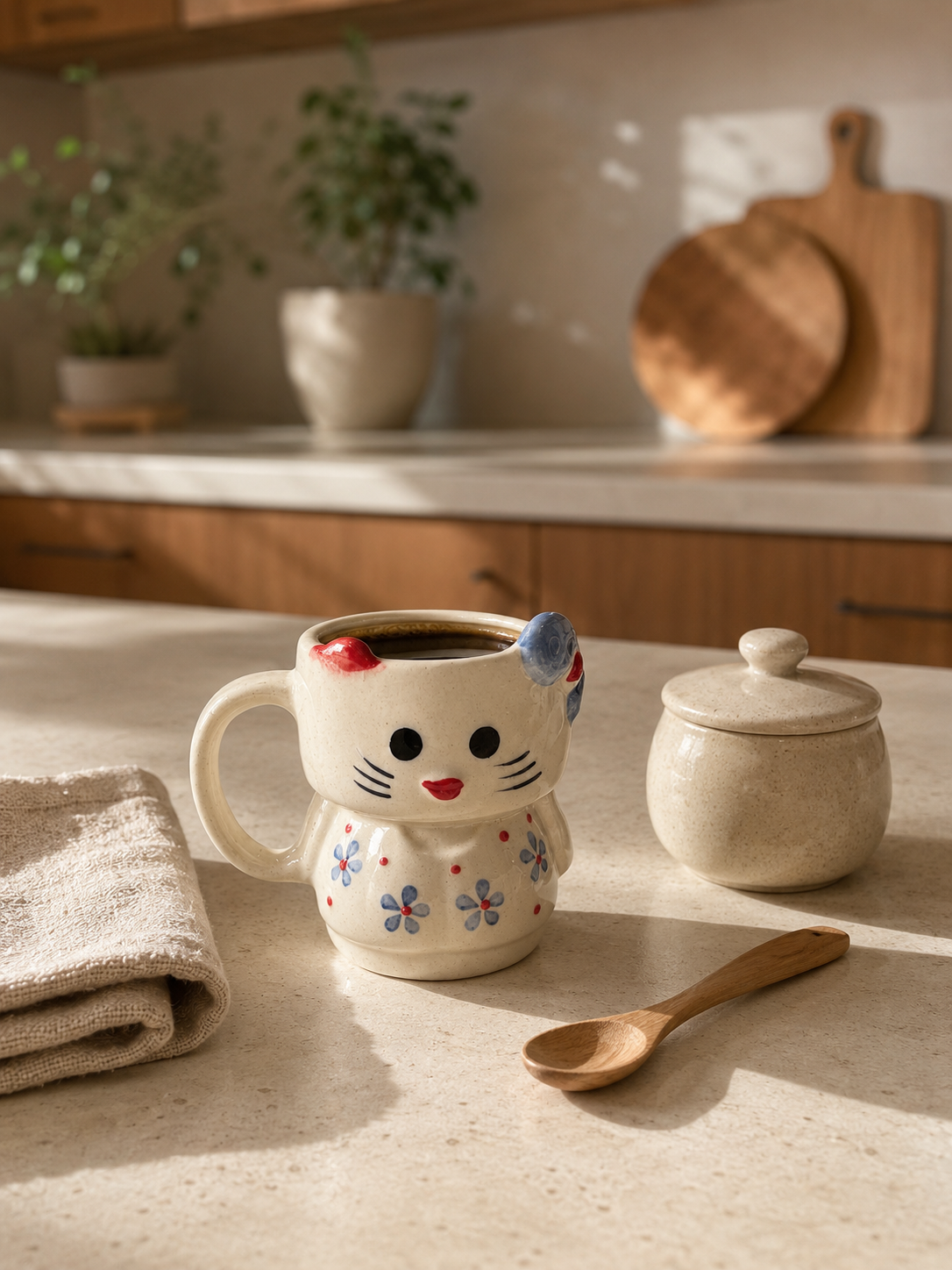 Blossom Kitty Mug