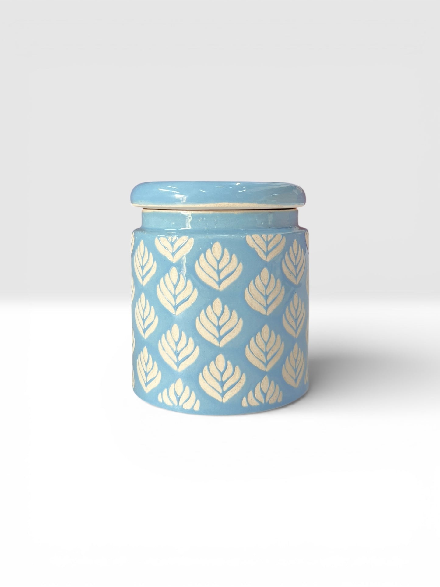 Blue Design Jars Pack of 2