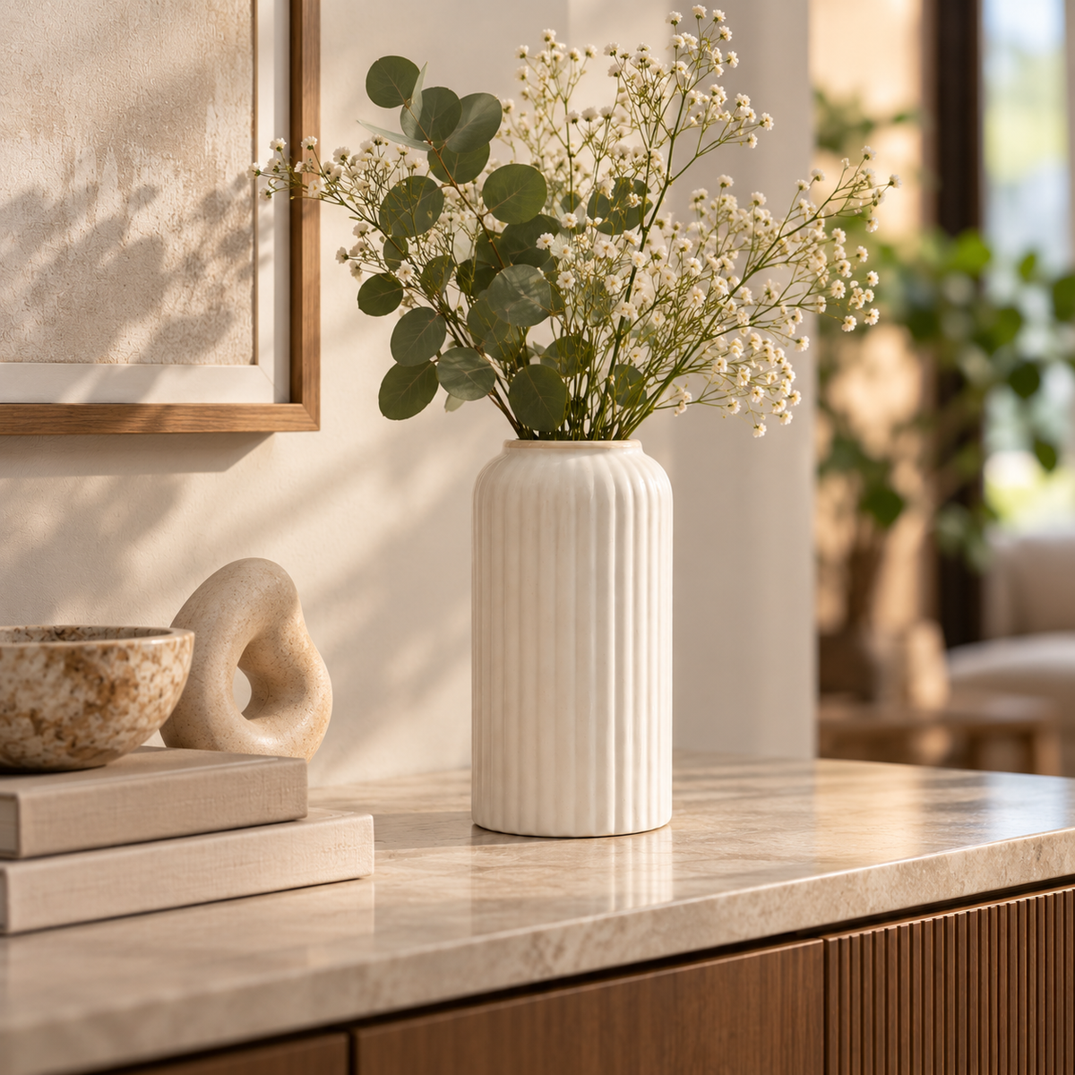 White Vase