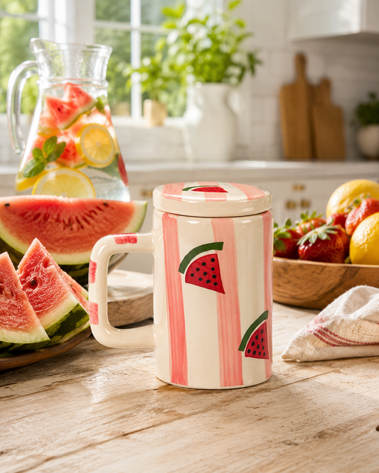 Melon Mood Mug With Lid
