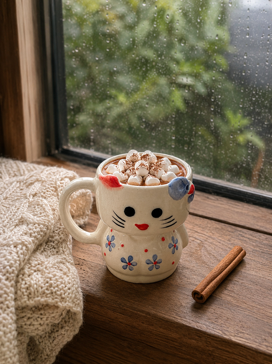Blossom Kitty Mug