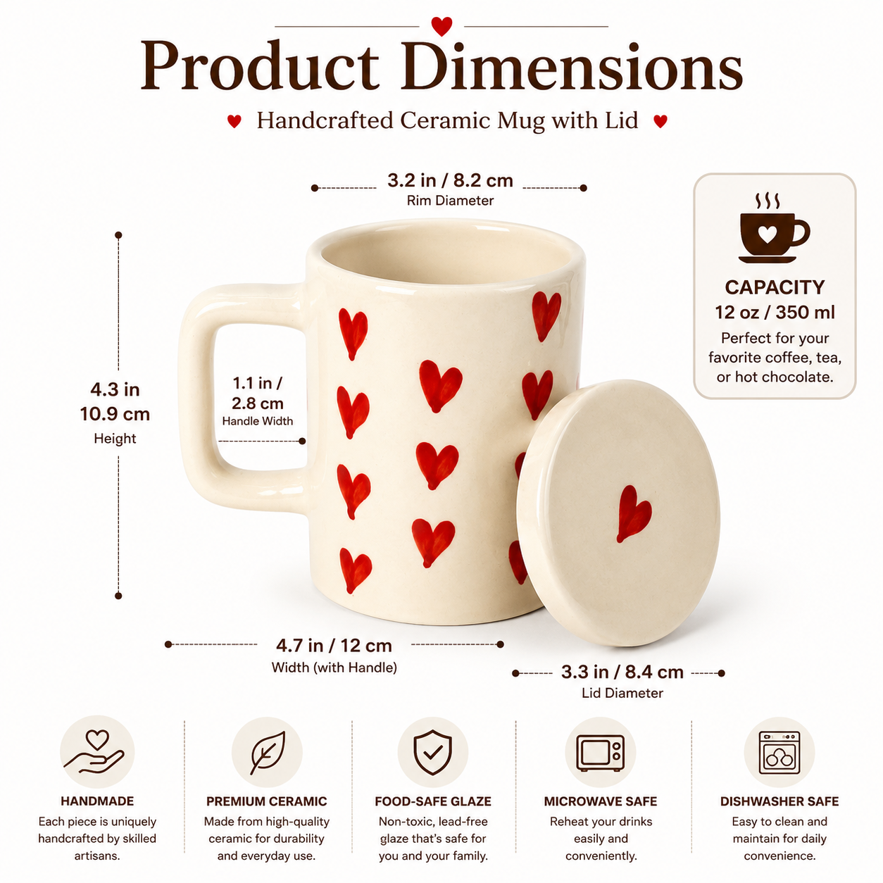 Cupids Favourite Lid Mug