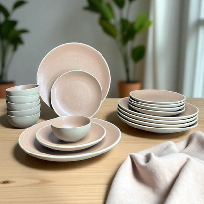 Earthy Brown Dinner set (18pcs)