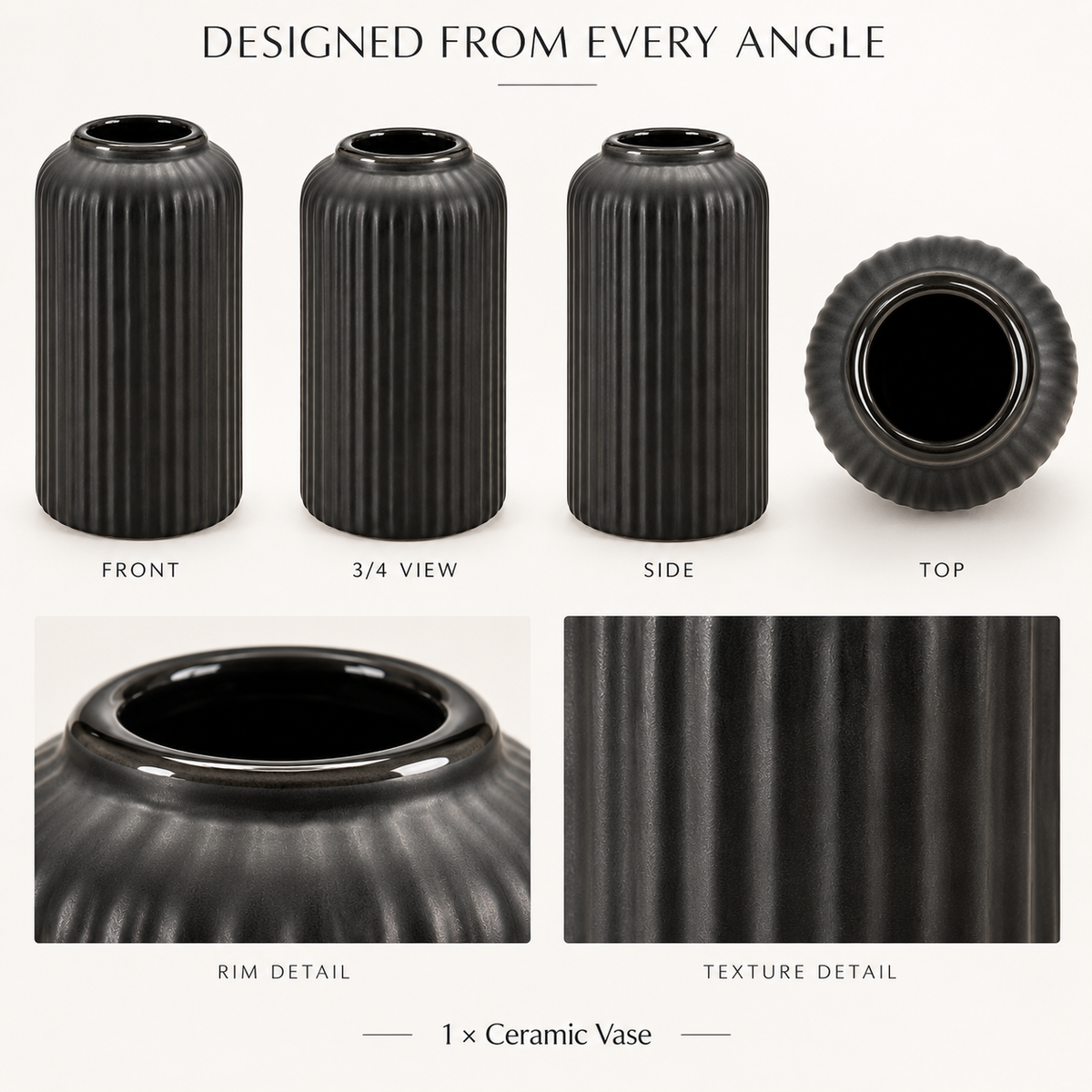 Black Vase