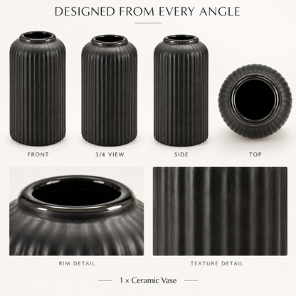 Black Vase
