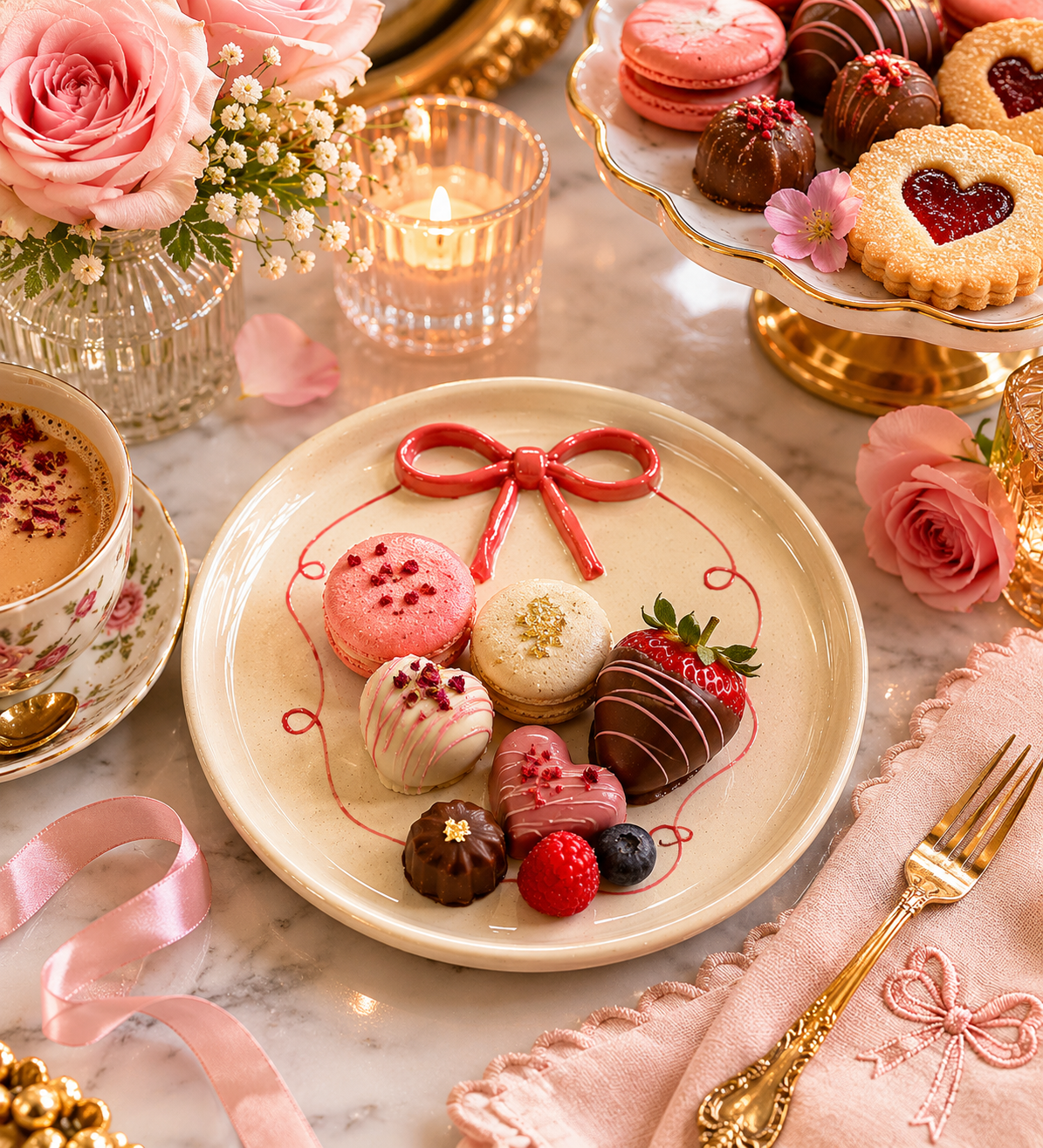 Paris Je T’aime Bow Plate