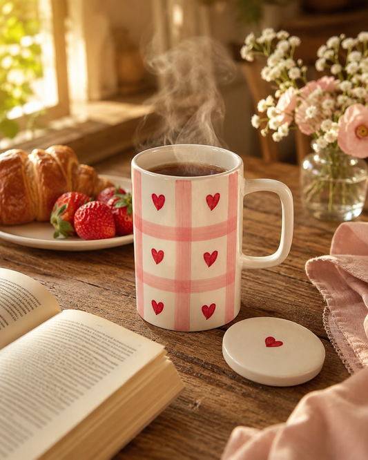 Love Notes & Latte Mug With Lid