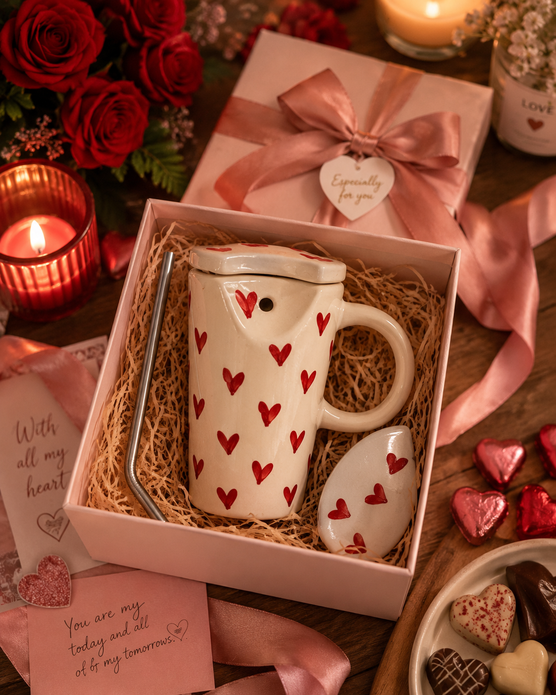 Love Brew Tumbler with Lid & Straw