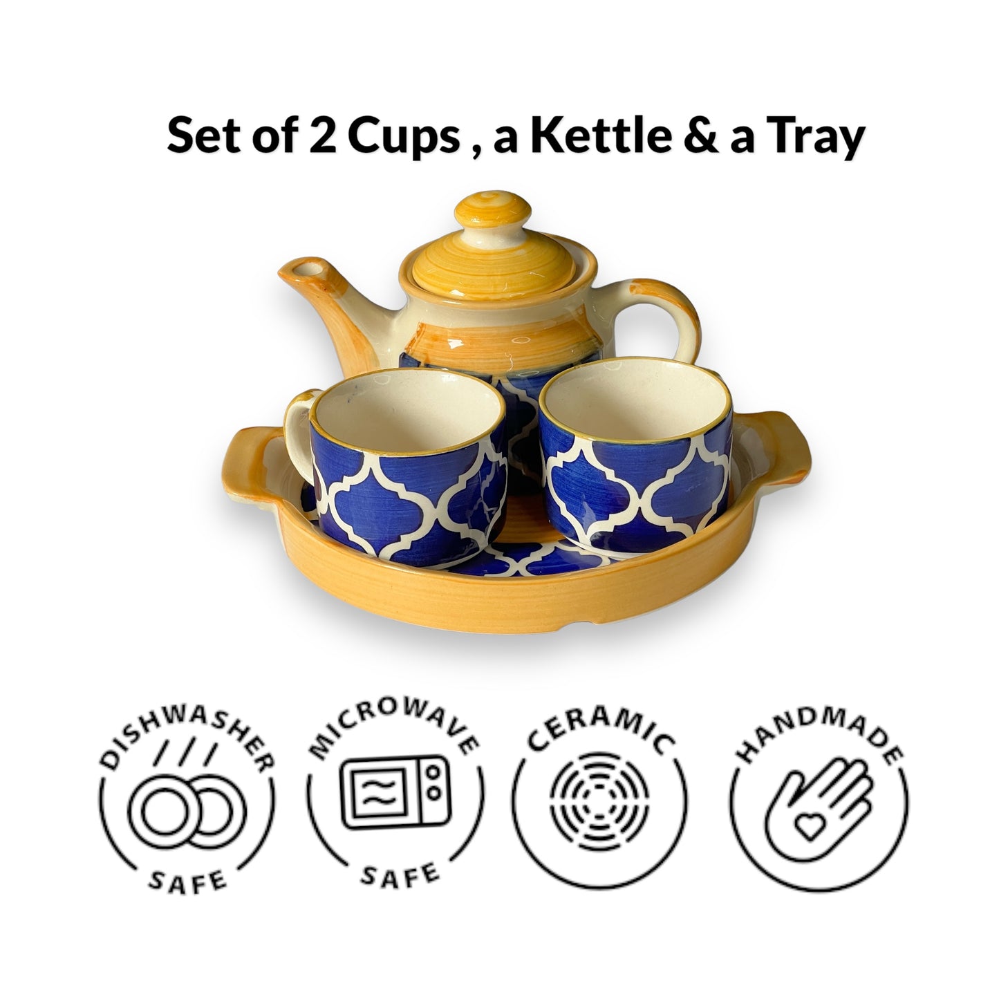 Two Moroccan Teapot Set