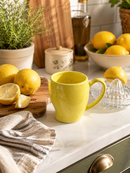 Mango Moon Mug with Lid & Straw