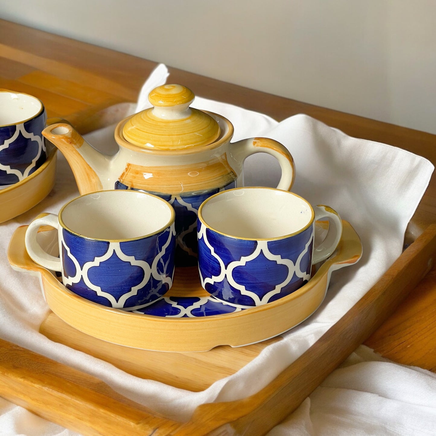 Two Moroccan Teapot Set