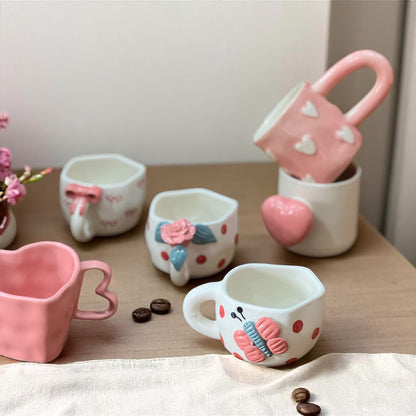 Shades of Pink Mugs ( Get 8 for price of 7)