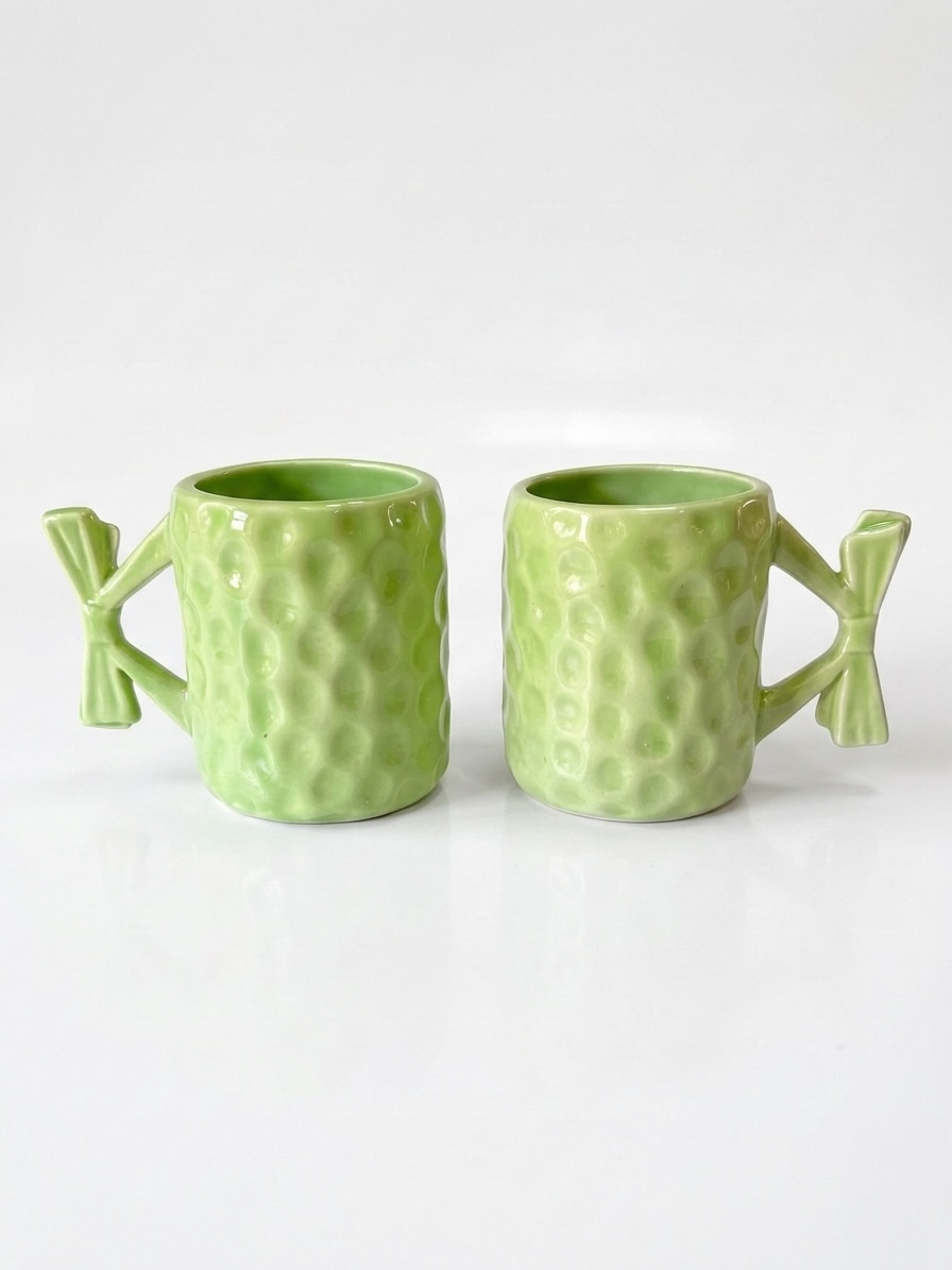 Green Ribbon Mugs