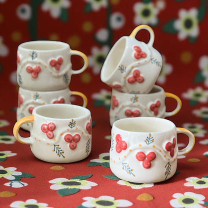 Cherry-licious Mugs Set of 6