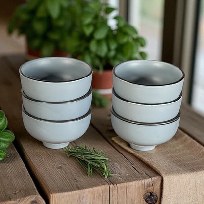 Great Grey Bowls Set of 6