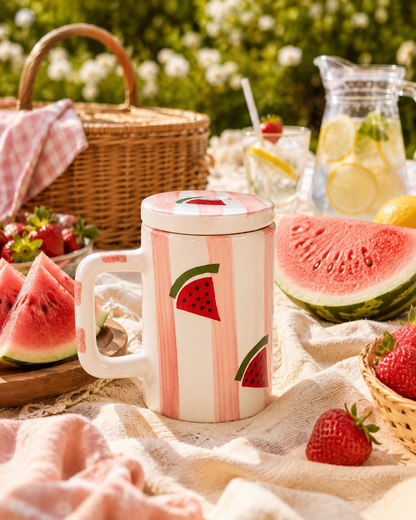 Melon Mood Mug With Lid