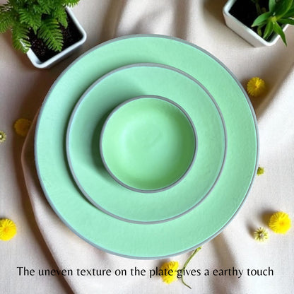 Earthy Mint Dinner set (18pcs)