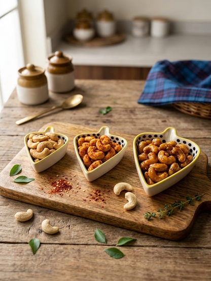 Polka Dots Condiments and Snacks Trays (Set of 3)