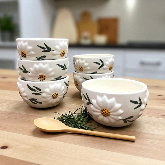 The Daisy Bowls (Set of 6)