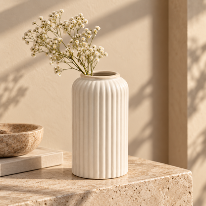 White Vase