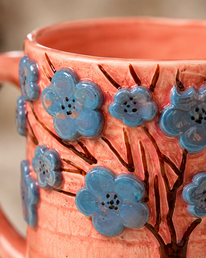 Pink Tree Mug