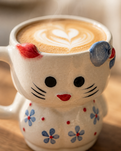 Blossom Kitty Mug