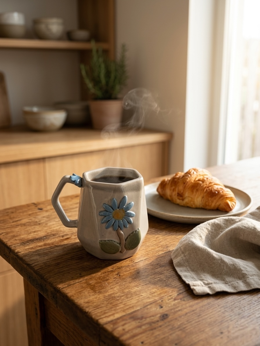 Blue Blossom Coffee Mug